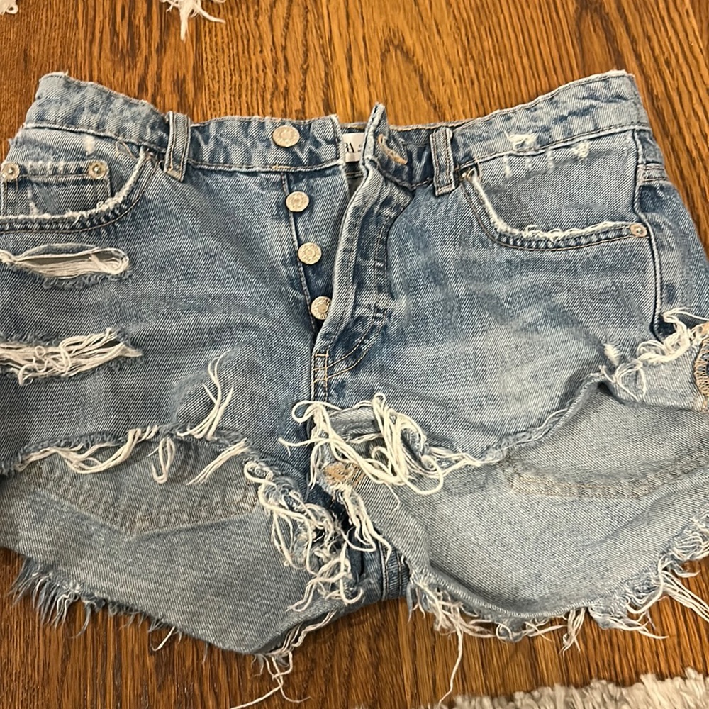 Zara jean shorts